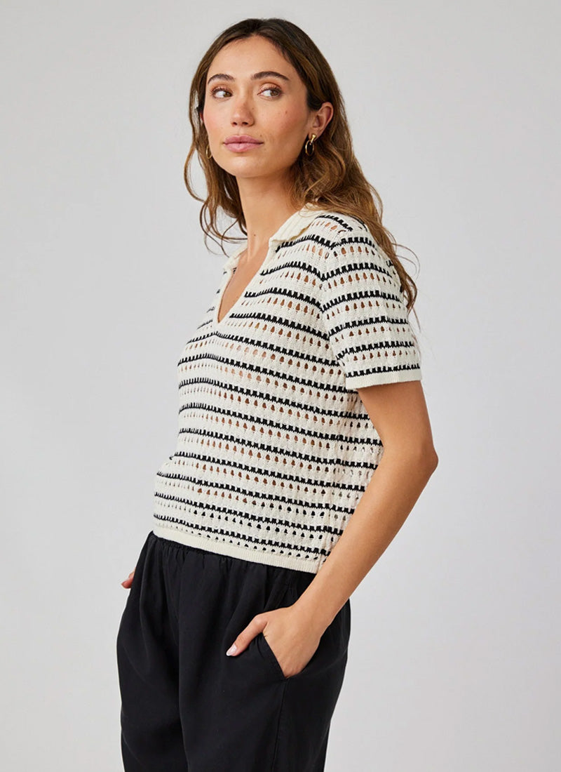 Bella Dahl Collared Popover Sweater