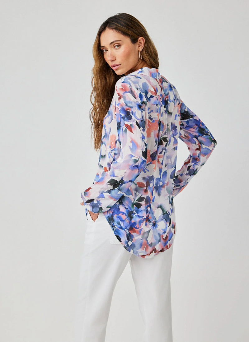 Bella Dahl Clean Front Hipster Blouse