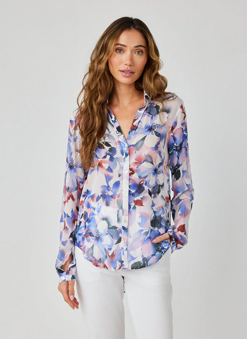 Bella Dahl Clean Front Hipster Blouse