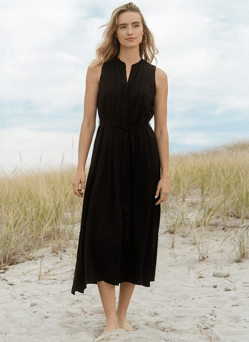 Bella Dahl Pintuck Maxi Dress