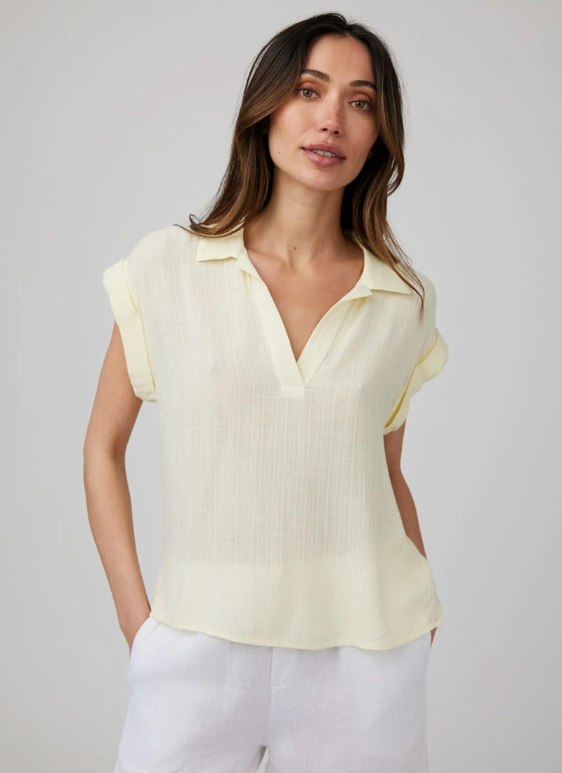 Bella Dahl Cap Sleeve Henley