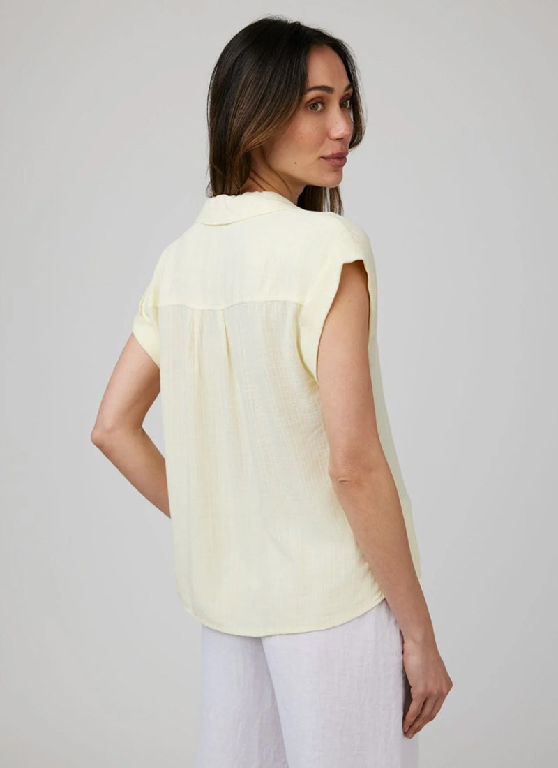 Bella Dahl Cap Sleeve Henley