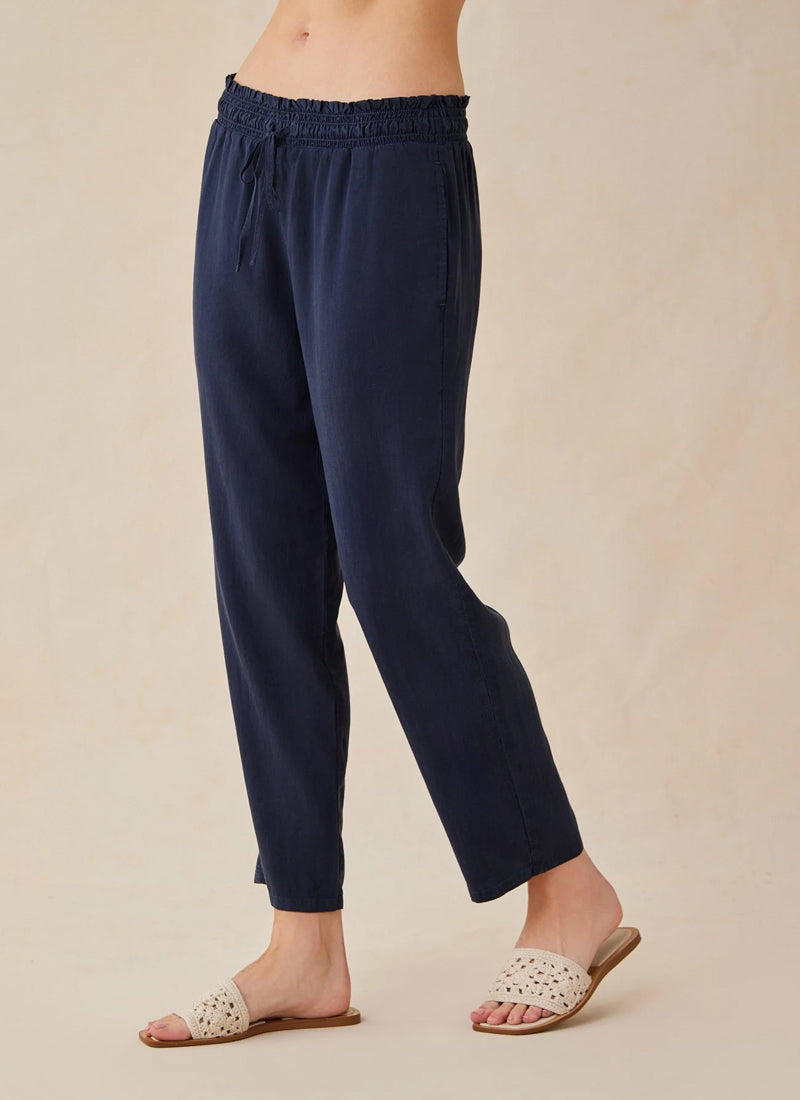 Bella Dahl Smocked Waist Trousers