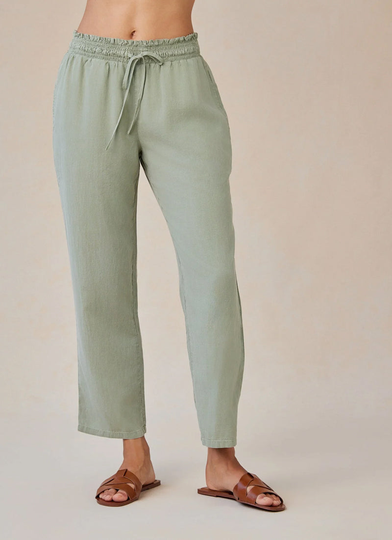 Bella Dahl Smocked Waist Wide Leg