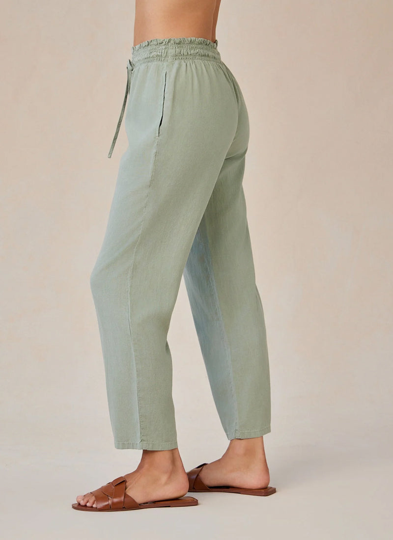 Bella Dahl Smocked Waist Wide Leg