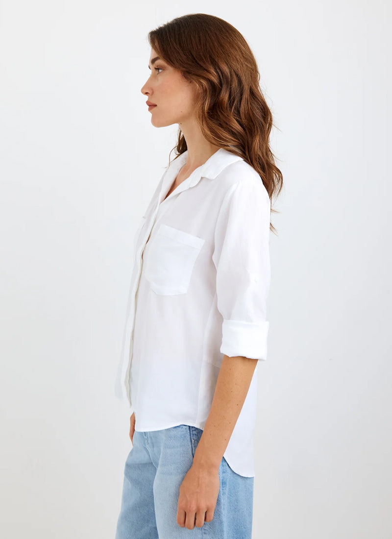 Bella Dahl Split Back Button Down Romper