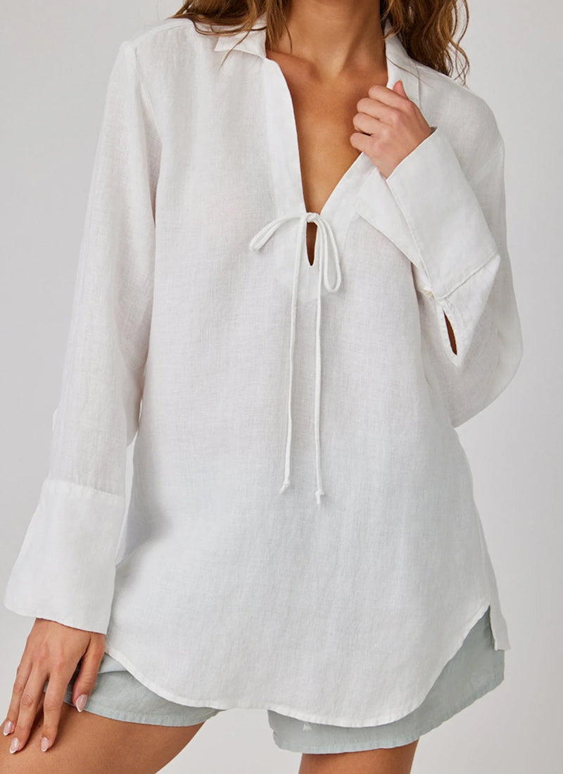 Tie Neck Tunic by Bella Dahl Andrews
