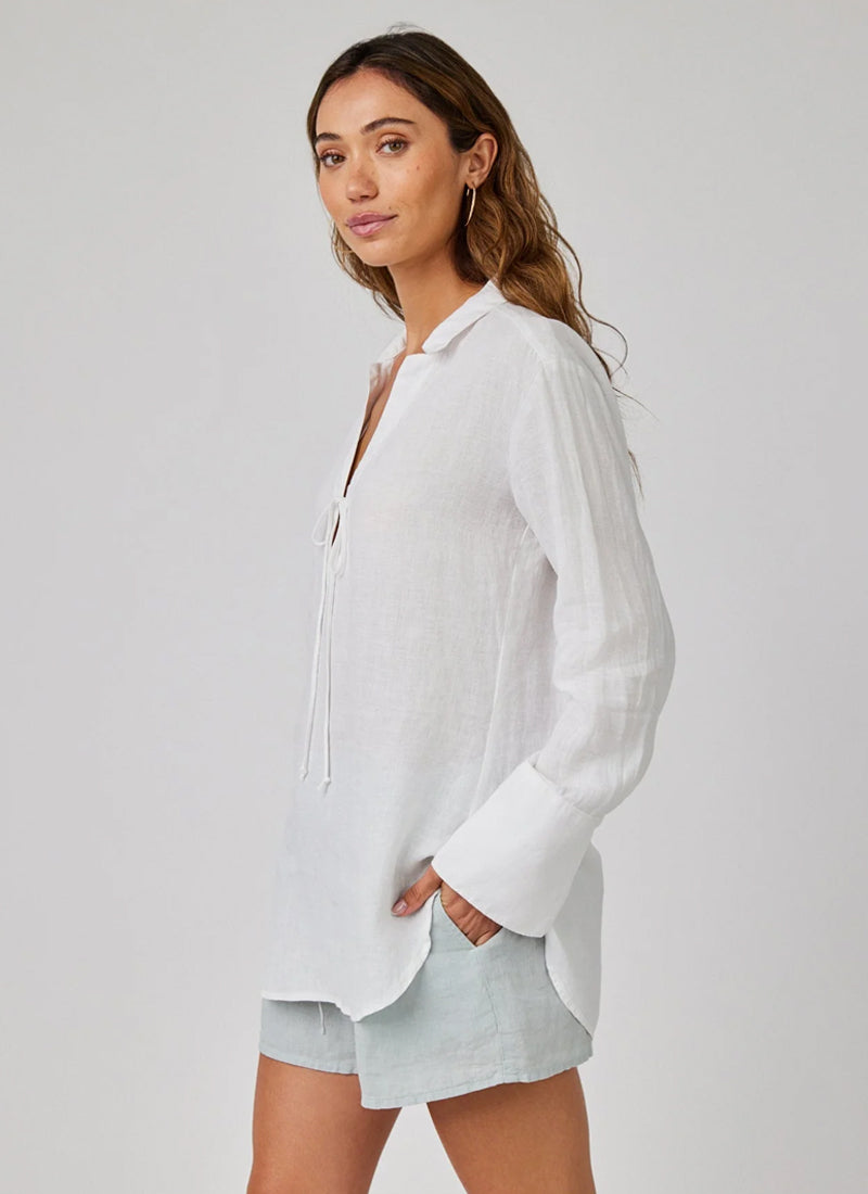Tie Neck Tunic by Bella Dahl Andrews