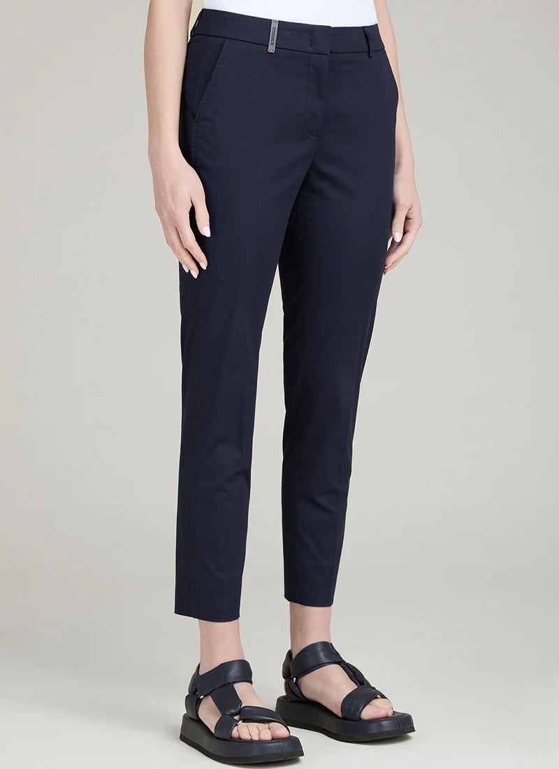 Peserico Bi-Stretch Canvas Trouser