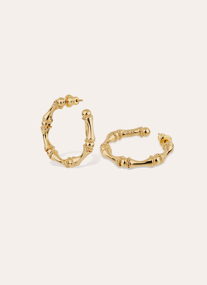 Bambou Mini Hoop by GAS BIJOUX