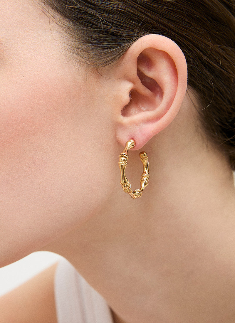 Bambou Mini Hoop by GAS BIJOUX