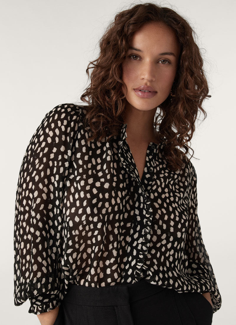 ba&sh Bingo Noir Top