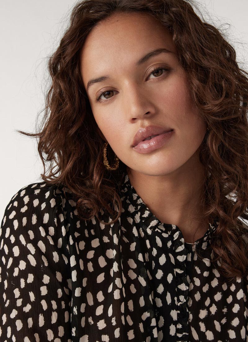ba&sh Bingo Noir Top