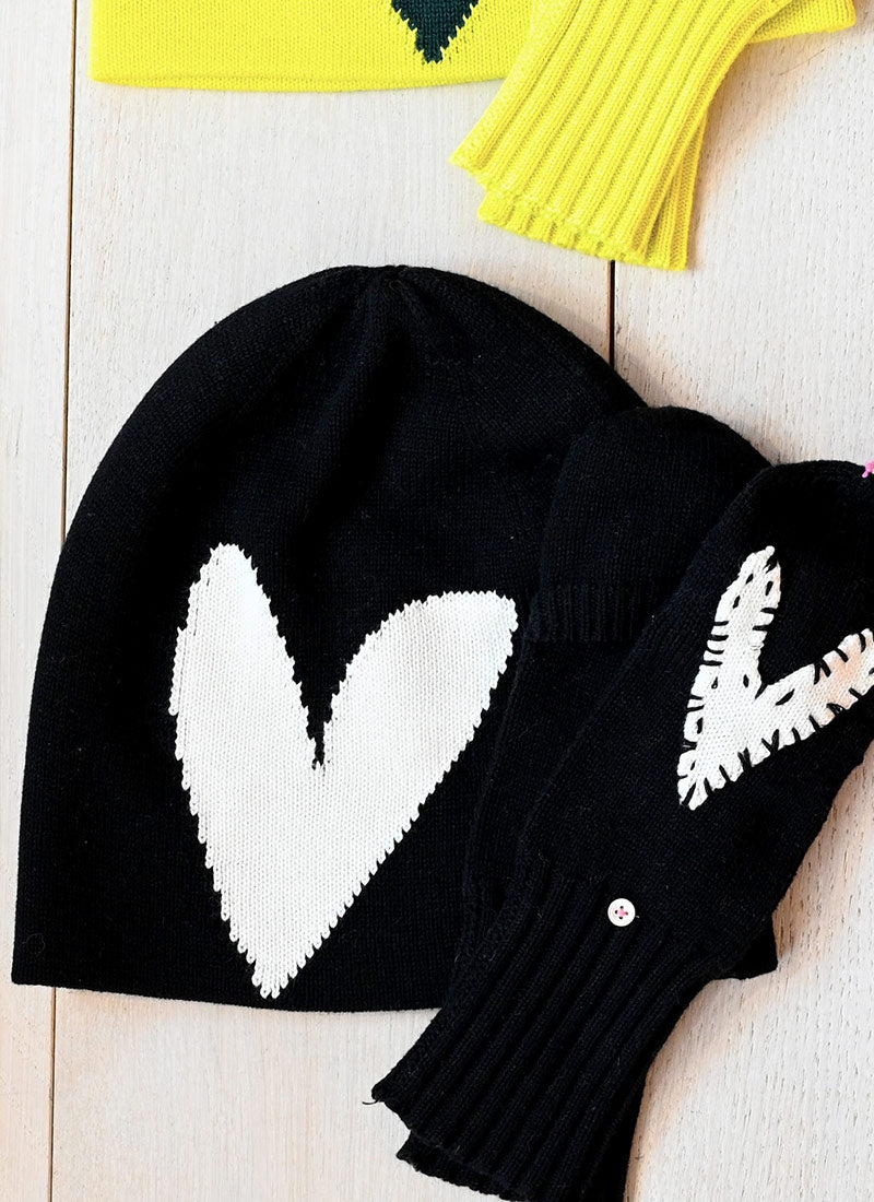 Kerri Rosenthal Imperfect Heart Beanie