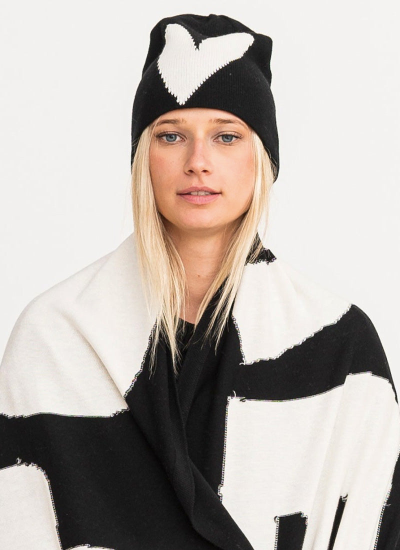 Kerri Rosenthal Imperfect Heart Beanie