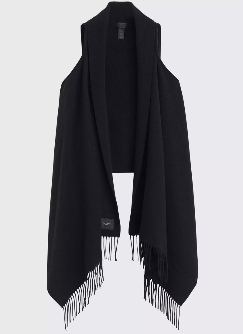 rag & bone Addison Fringed Shawl