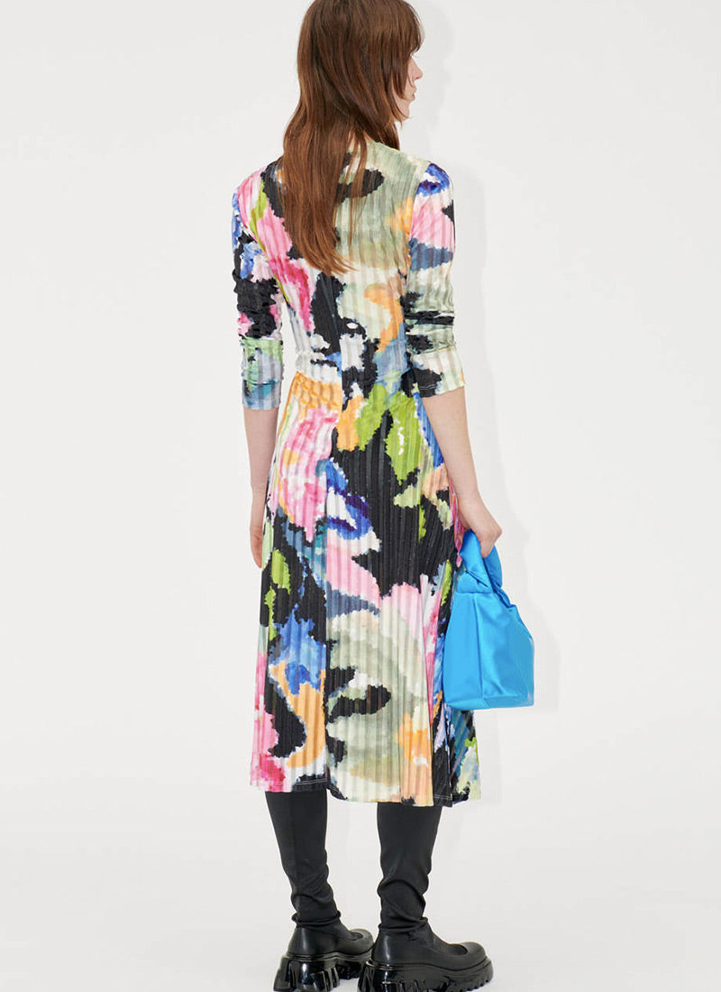 Stine Goya Blackley Artistic Floral Dress
