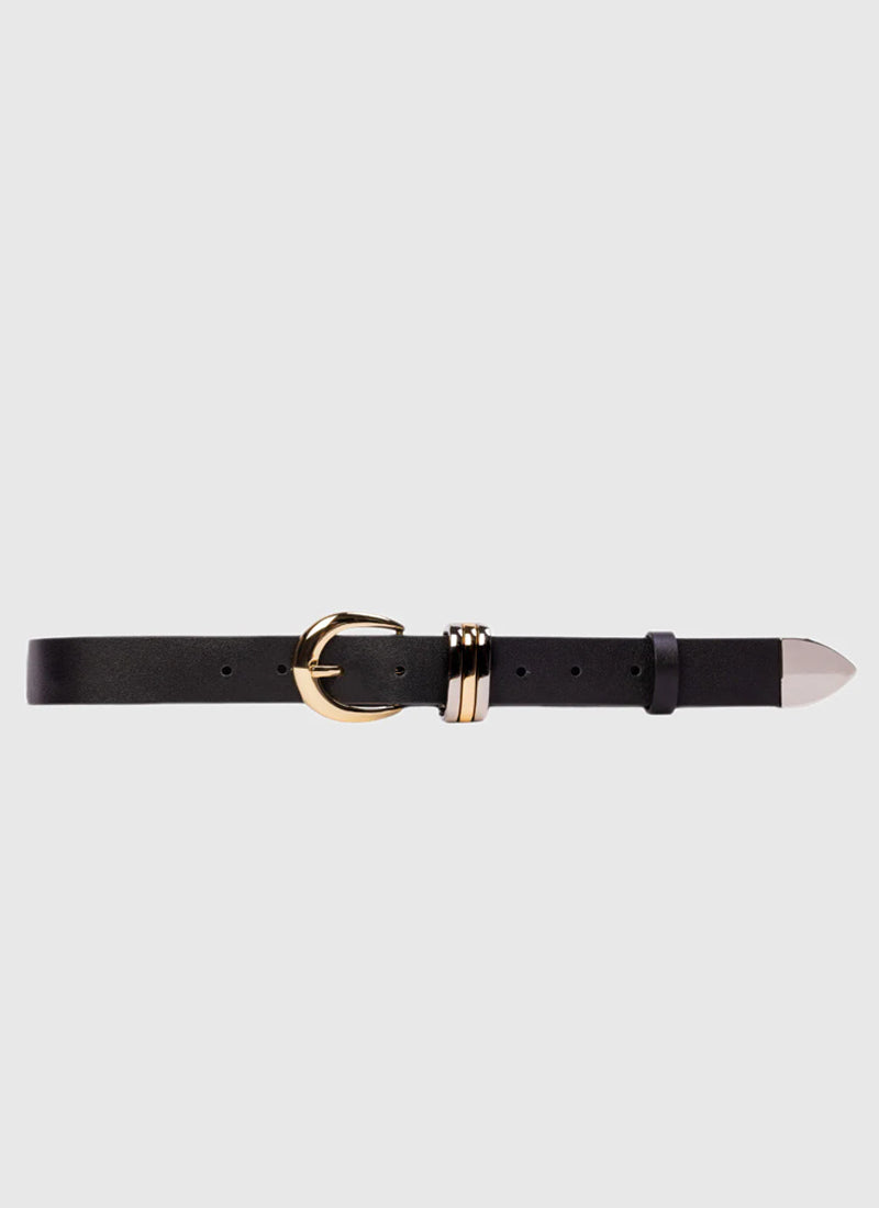 Ring Half Moon Buckle Belt by Black Suede Studio at Andrews