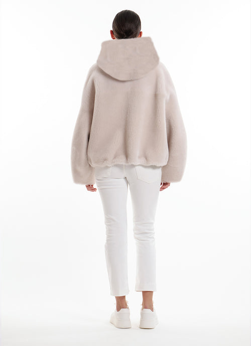 BLANCHA Straight Merino Shearling Jacket