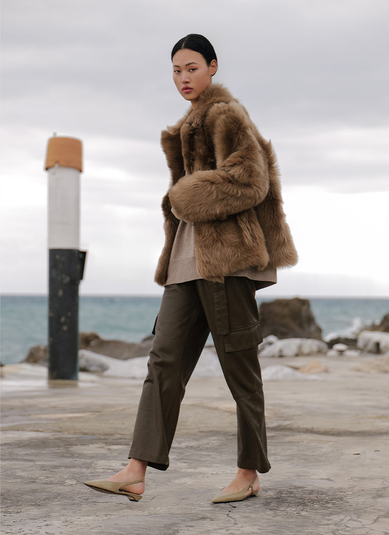 Toscana Shearling Jacket by BLANCHA at Andrews