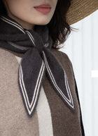Bonte Cashmere Diamond Neck Scarf