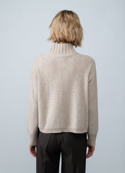 Borgogna Speckle Turtleneck
