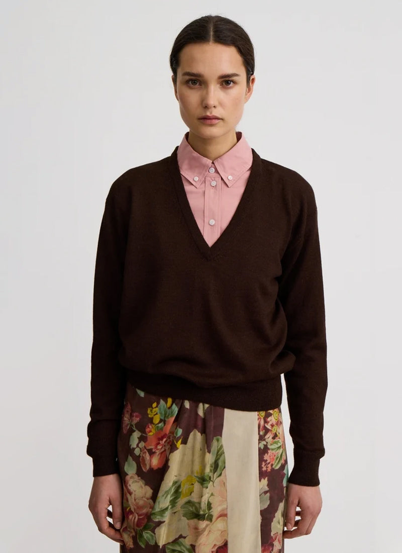 Boyfriend V-neck Sweater