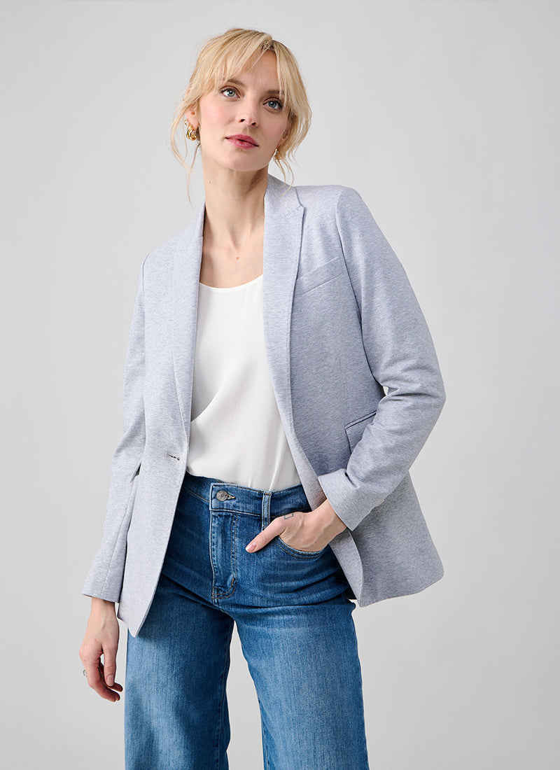 Circolo 1901 Boyfriend 1 Button Long Blazer