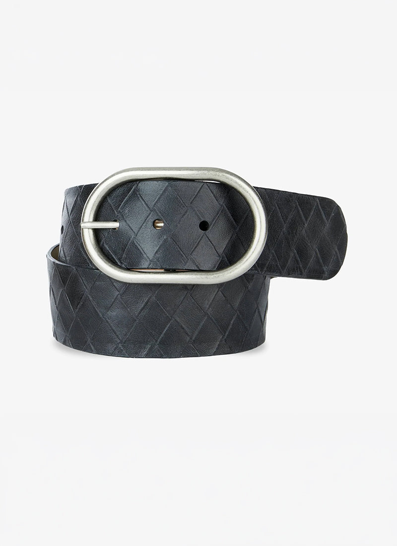 Brave Leather Fia Leather Weave Belt