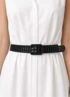  Jaliyah Bridle&nbsp;Cutout Belt by Brave Leather at Andrews 