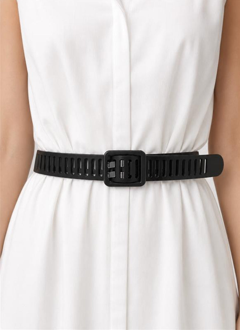  Jaliyah Bridle&nbsp;Cutout Belt by Brave Leather at Andrews 