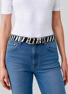 Brave Leather Julane Calf Hair Belt