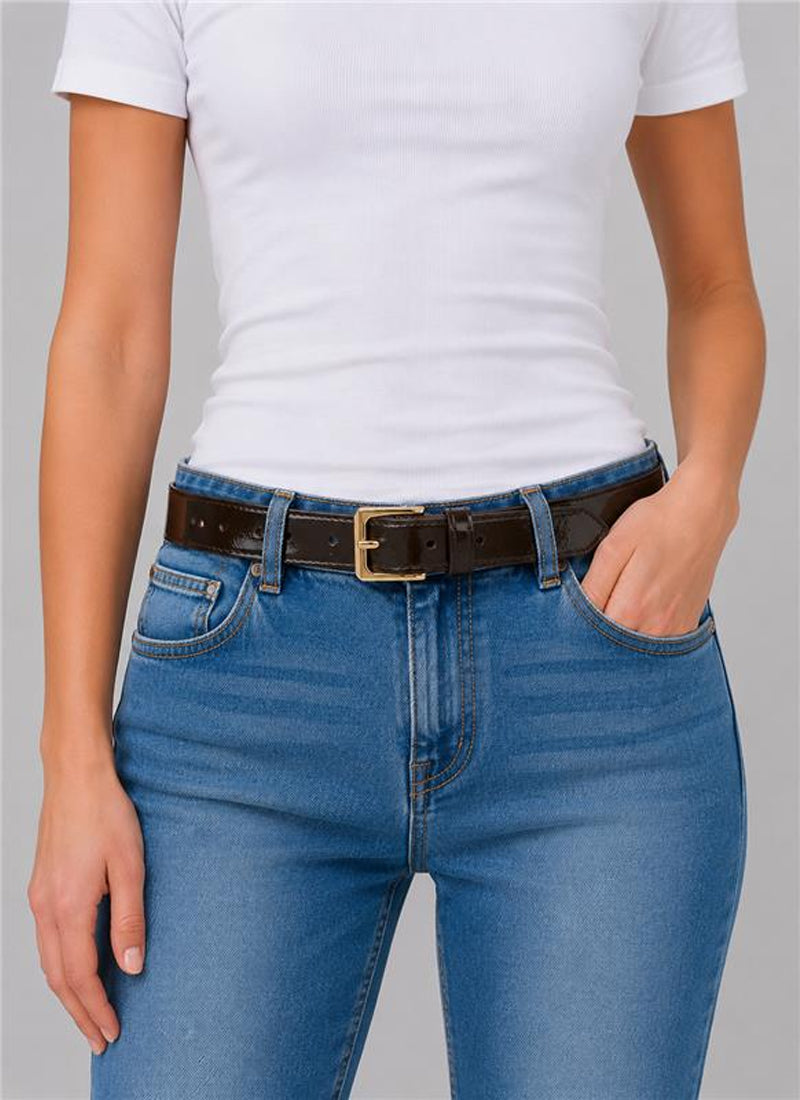  Millie Patent Belt by Brave Leather at Andrews 