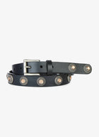 Gaani Crystal Stud Bridle Belt by Brave Leather at Andrews