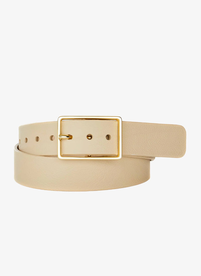 Brave Leather Caloe Pebbled Belt
