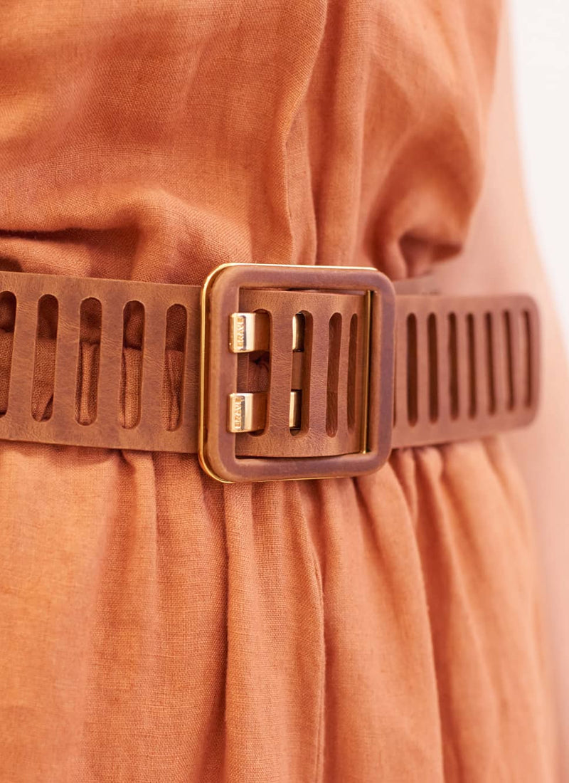 Brave Leather Jaliyah Bridal Cutout Belt