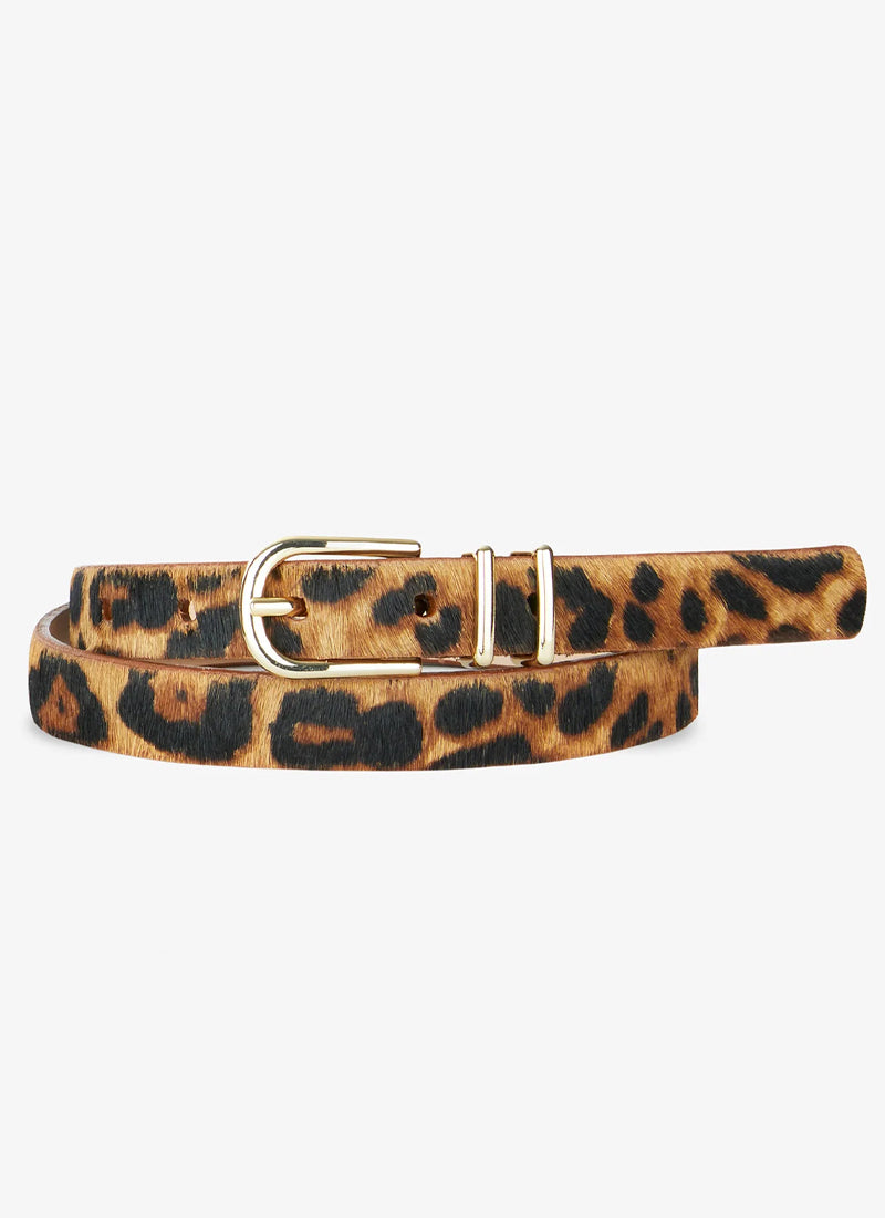 Brave Leather Julane Leopard Belt