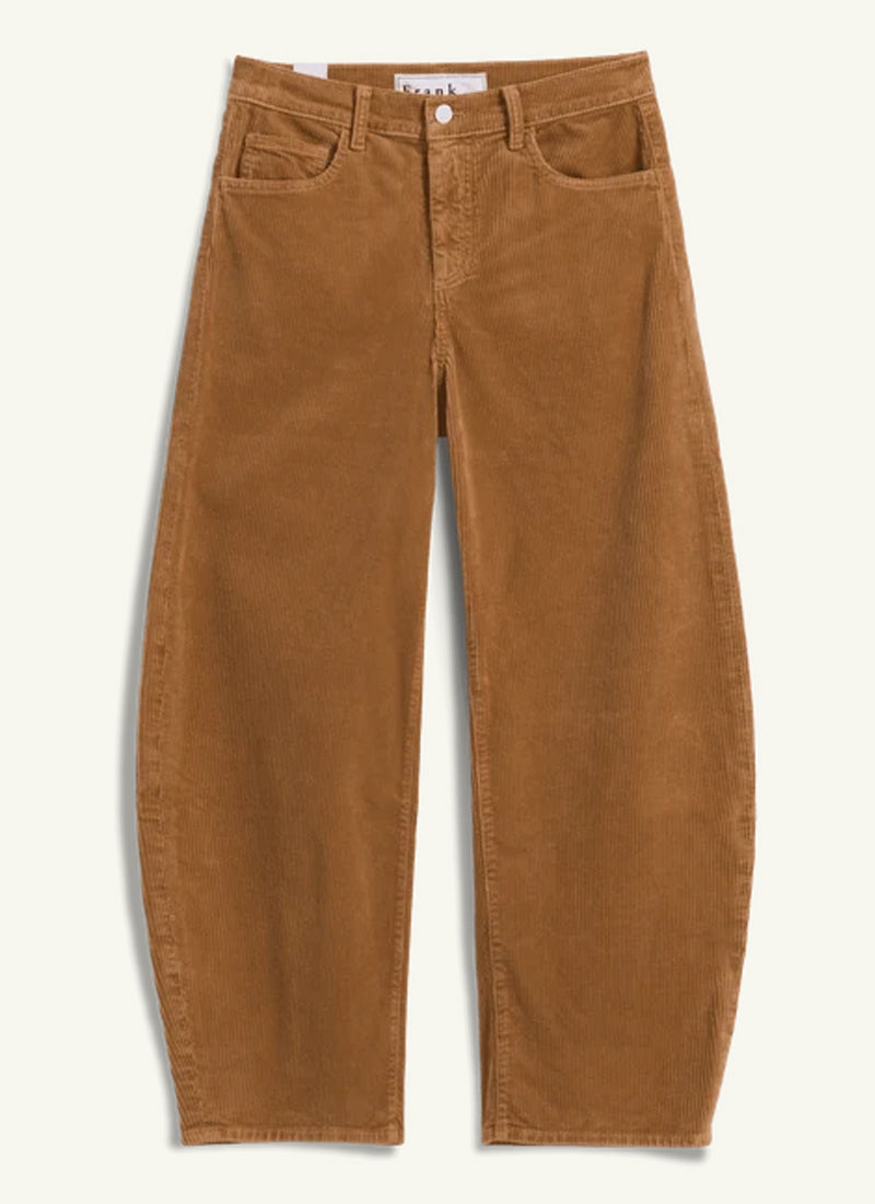 Brennan Corduroy  Barrel Leg Jeans