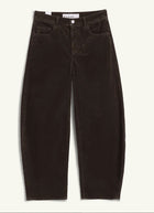 Brennan Corduroy  Barrel Leg Jeans