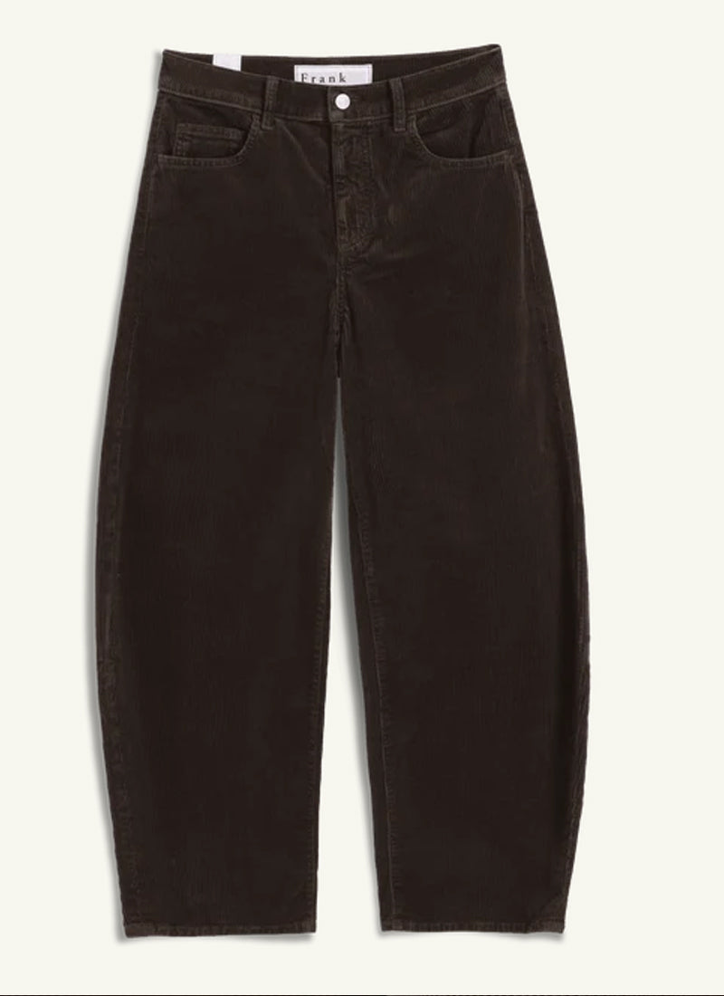 Brennan Corduroy  Barrel Leg Jeans