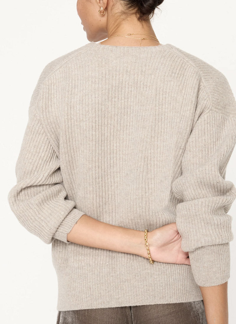 Brochu Walker Ava Lace V-Neck Sweater