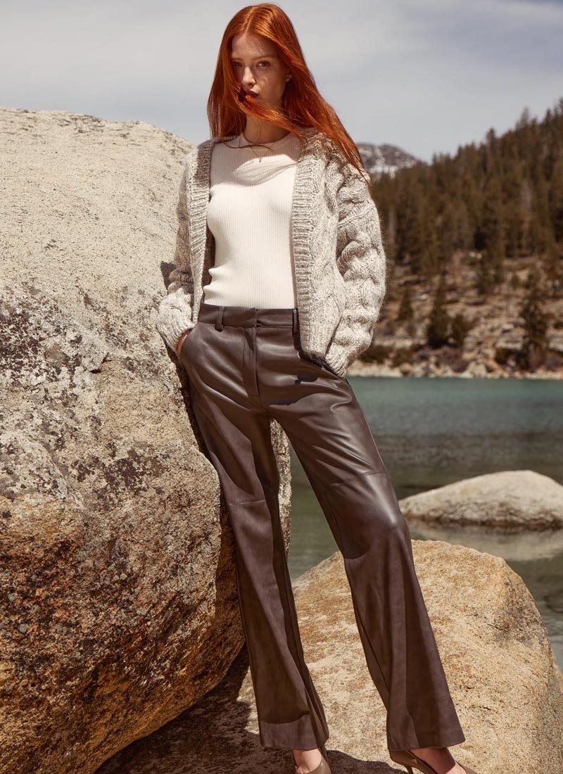 NUTEMPEROR　WIDE PU LEATHER PANTS サイズM 生産終了】NUTEMPEROR / WIDE PU LEATHER PANTS