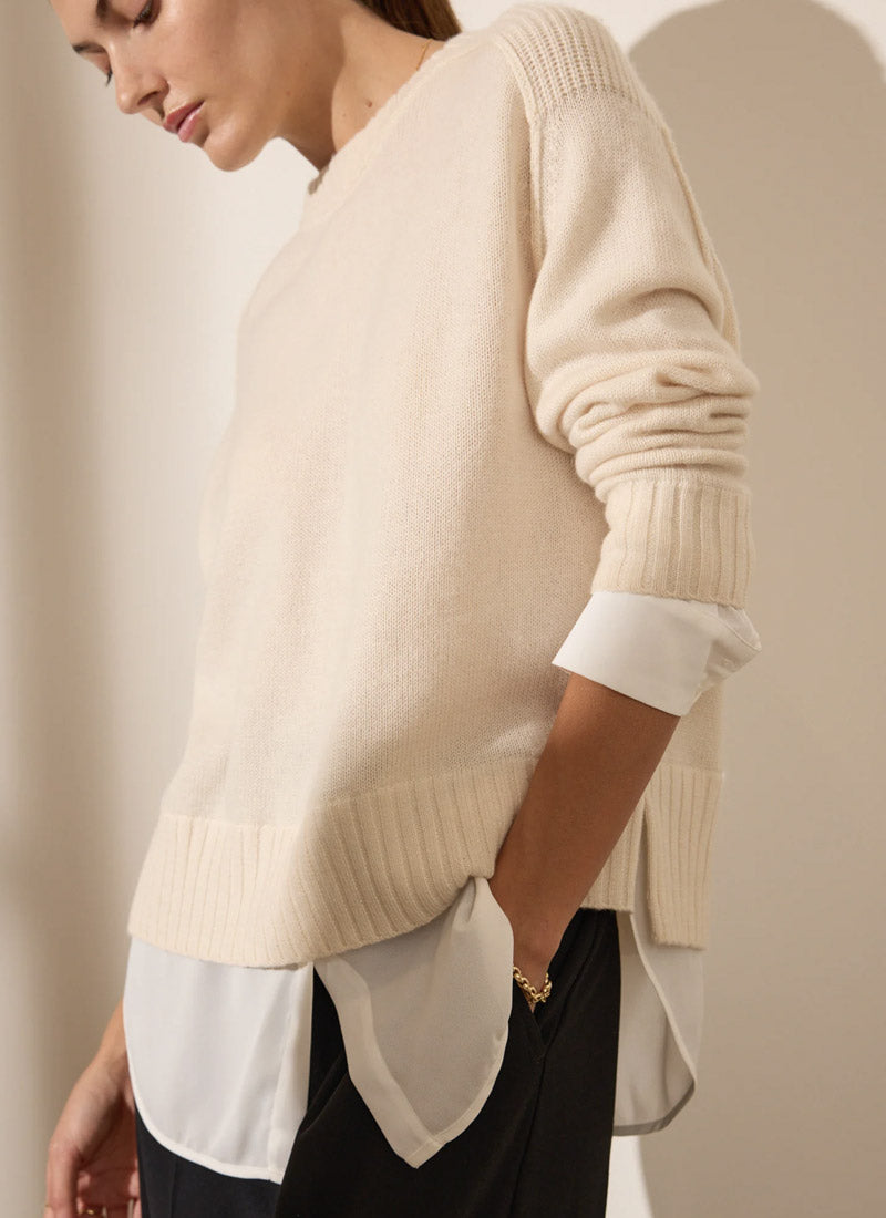 Brochu Walker The Parson Crew Look Sweater