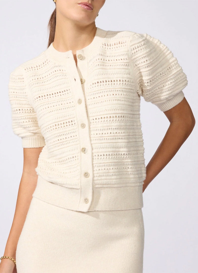 Brochu Walker Havana Multi Stitch Cardigan