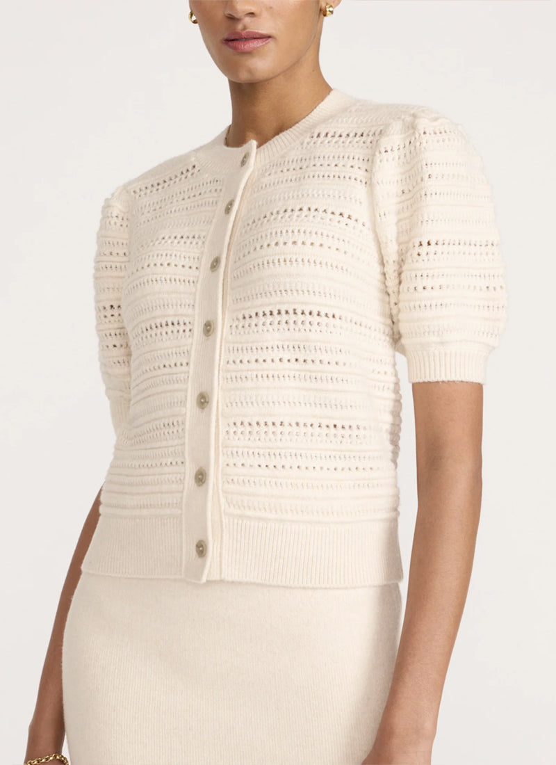 Brochu Walker Havana Multi Stitch Cardigan