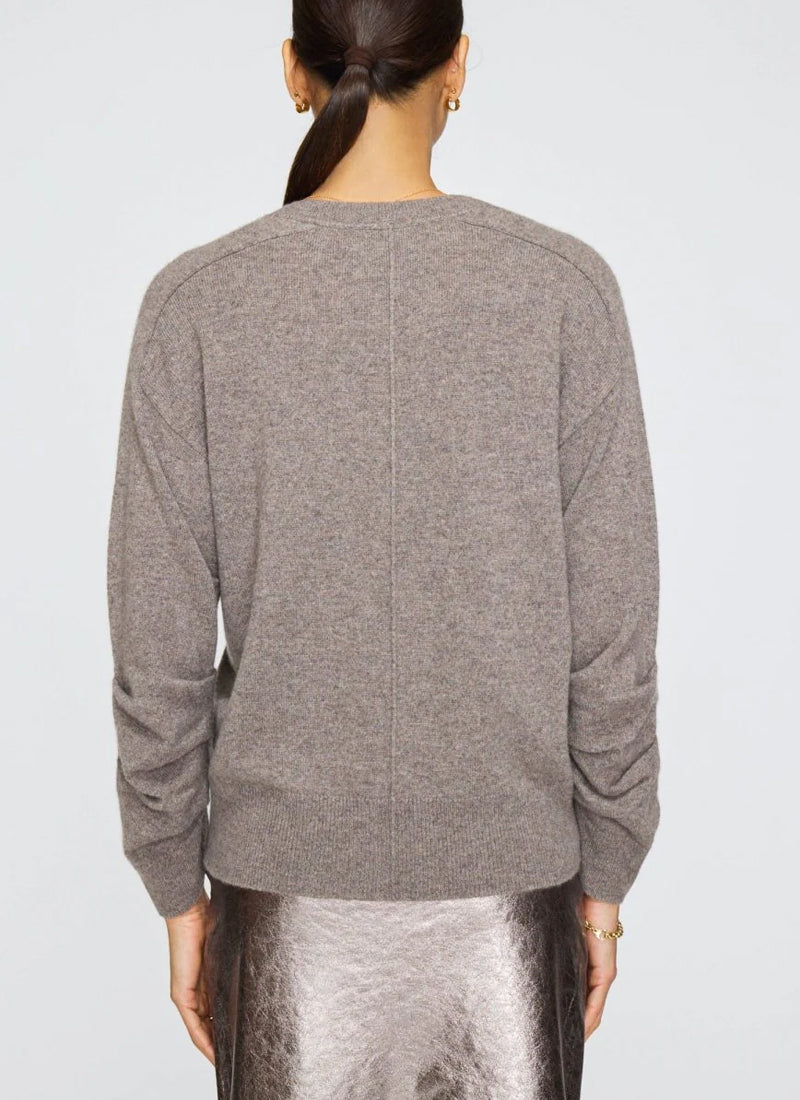 Ennes Rouched Cashmere Sweater