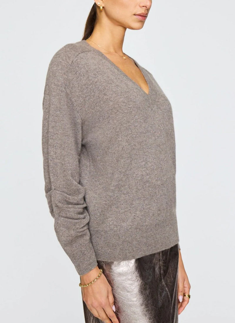 Ennes Rouched Cashmere Sweater
