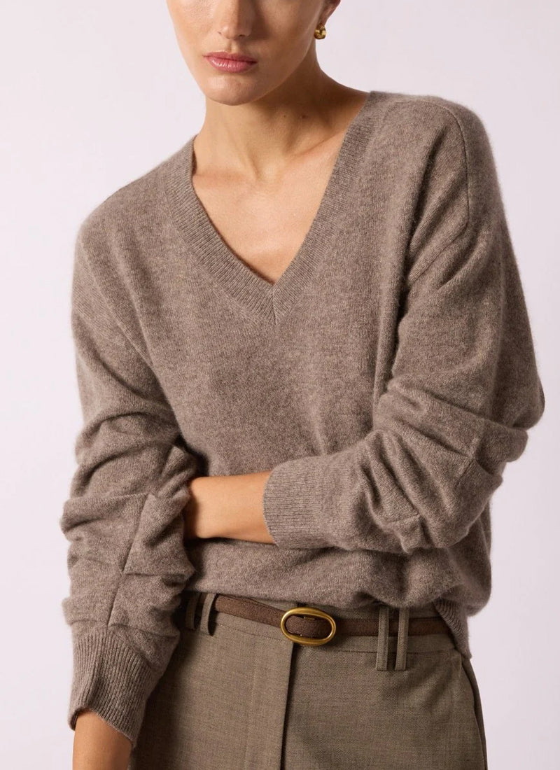Ennes Rouched Cashmere Sweater