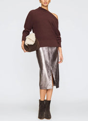 Brochu Walker Esme Metallic Skirt
