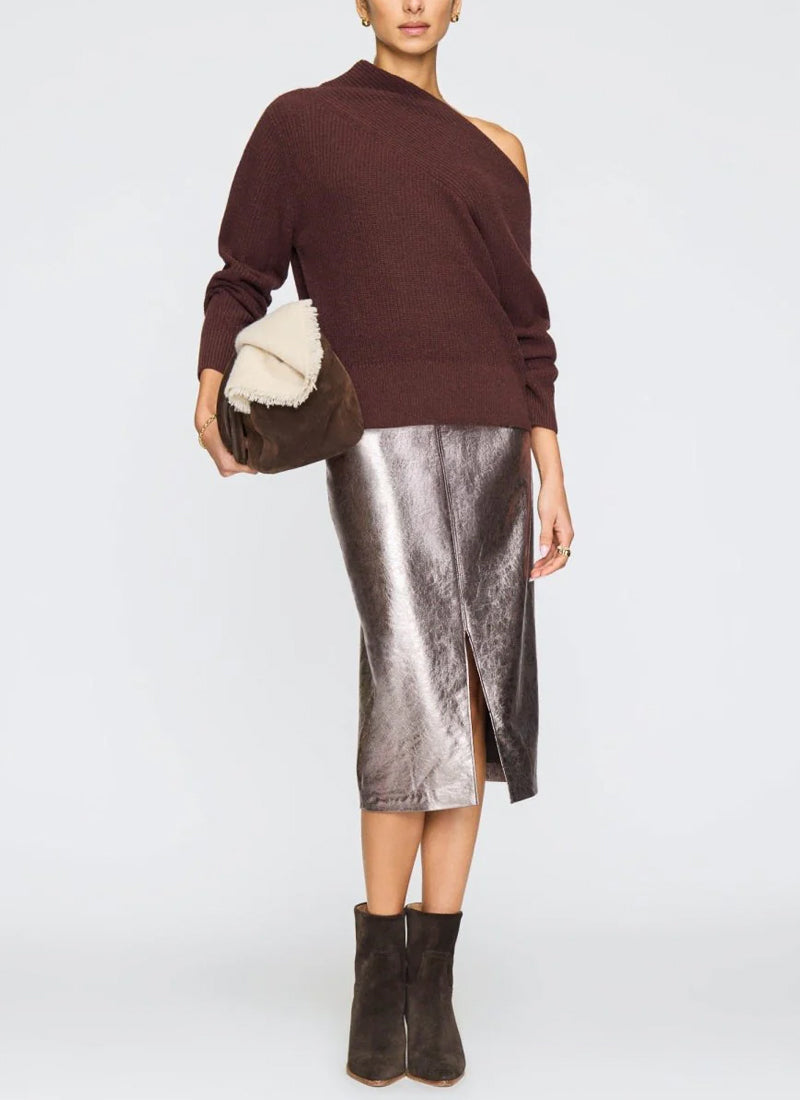 Brochu Walker Esme Metallic Skirt